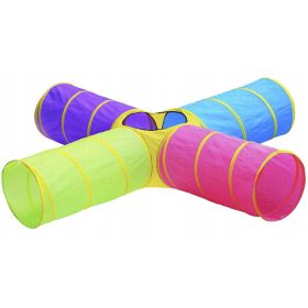 Viki Kids Šotor za Otroke s 4 Vhodi 3 leta+