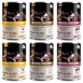 Pet Republic Okusna Mokra Hrana za Pse 6x1250g