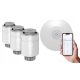 3x Pametna termostatska glava + krmilna enota Smart Home