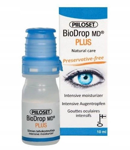 BioDrop MD®Plus: Intenzivno vlažilne kapljice za oči - 10 ml