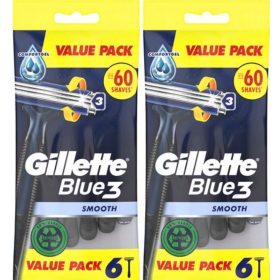    Gillette GILETTE BLUE3 SMOOTH brivnik za enkratno uporabo, 12 kos.