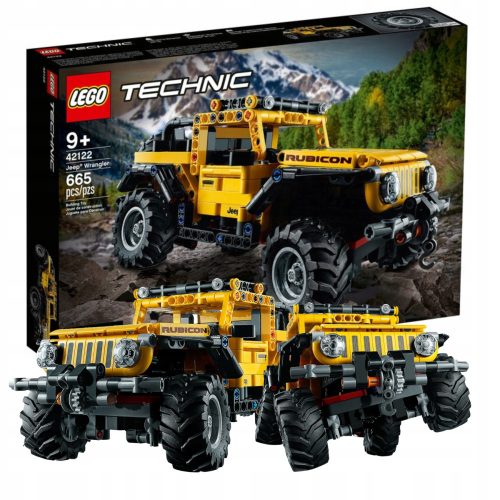 LEGO Technic Jeep Wrangler Terenski Avtomobil Za Otroke 42122