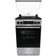  Gorenje GK5C41SJ plinsko-električni štedilnik Silver Grill Pizza 50 cm 62L
