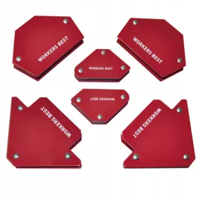 Magnetni set varilnih držal kotov x6 WORKERS BEST