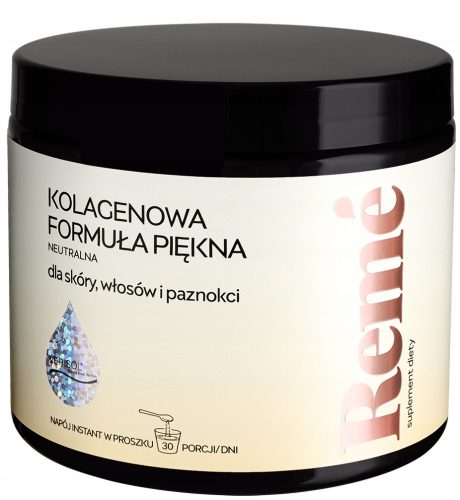 Kolagen Remé: Formula za lepoto s 30 porcijami, nevtralen okus, brez laktoze in glutena