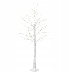 Okrasno božično drevo - Brzoza 180cm LED lučke