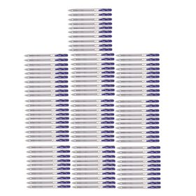   Dolžinski pero Penmate Flexi s pokrovčkom 0,7 modra x 100 kosov