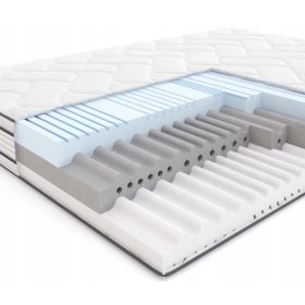   MATERAC HILDING MODERN iz pene 160 x 200 cm - Trda vzmetnica za udoben in zdrav spanec. Konstrukcija materaca je opremljena z visokoelastično peno HR ter profilirano belo in modro peno za dvojno udobj