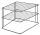 Stojalo za krožnike Metaltex LAVA 25x25x19 cm črna