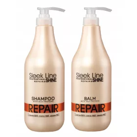    Sleek Line Repair Stapiz šampon 1000 ml regeneracija in vlaženje