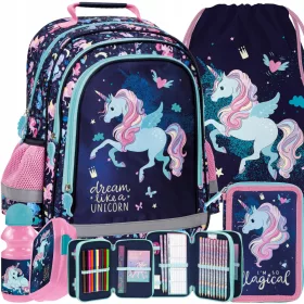 olski nahrbtnik Samorog Unicorn za 1. razred osnovne šole