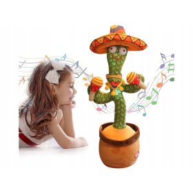   Interaktivni Plesni Kaktus s Pevskimi in Govornimi Sposobnostmi