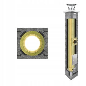 Univerzalni keramični dimniški sistem K fi 200 7m