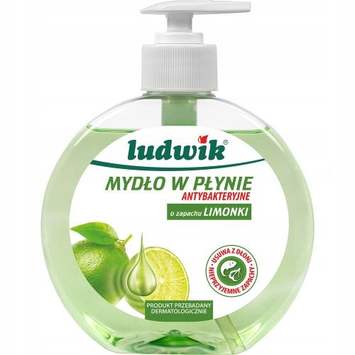 Ludwik tekoče milo za kuhinjo 0,38 l 150 g limeta