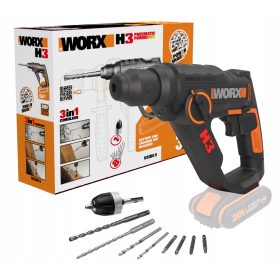 Worx WX390.9 akumulatorsko vrtalno kladivo 20V 1,2J