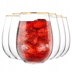 Kozarci KROSNO Harmony GOLD 500 ml 6 kosov
