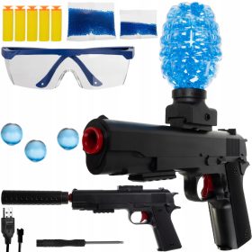   Kruzzel Gel Ball Gun Samodejni avtomatski komplet 6000 električnih kroglic