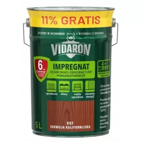 VIDARON Impregnacija 4,5L+11% KALIFORNIJSKA SEKVOJA