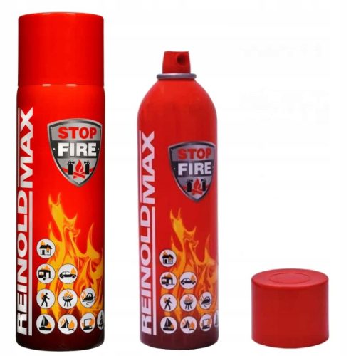 Gasilni sprej SAFE 500 ml (2 kos) ABEF kuhinjski gasilni aparat