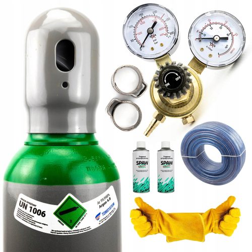 Argon 8L Plinski Set za Varjenje + Oprema + Spawmix