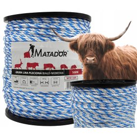 PASTUCH 5,5 mm pletena vrvica za divje prašiče 500 m