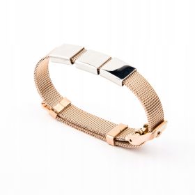 Elegantna personalizirana zapestnica z gravuro