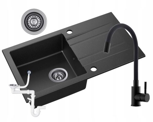 Pomivalno korito Granitno ACQUA Black