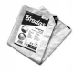 Ojačana Prevleka BRADAS LENO CRISTAL 3m x 3m, 100g - Srebrna