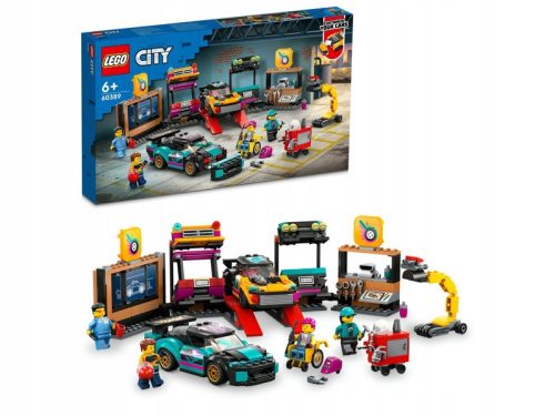 LEGO City Warsztat za uravnavanje avtomobilov 60389