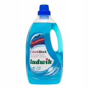 Ludwik Gel za pranje barvnih in črnih tkanin 1,5l