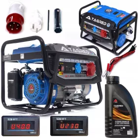 Prenosni trifazni bencinski generator Tagred 3500 W