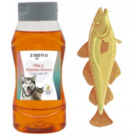 Olje iz Wątroby Polenovke 500 ml Cod Cod Hair Vit. A in D