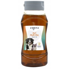 Multi Olje 4v1 500 ml Losos, lan, konoplja, trska za pse