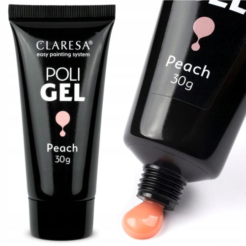 CLARESA POLI GEL AKRIL GEL PODALJŠEK BRESKEV 30G
