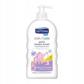   SEPTONA Nežen šampon in tekočina za kopanje z izvlečki iz šentjanževke in sivke, 500 ml