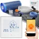 Infrardeča grelna folija 80W/m² WiFi Set 1m²