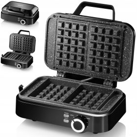 Kerch Slovenija Gofrownica 2200 W z marmornim premazom