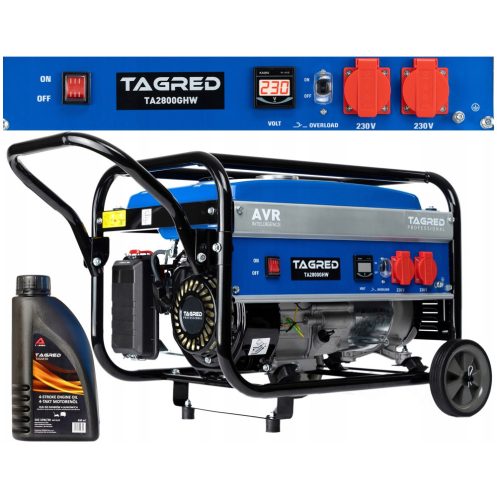 Prenosni enofazni bencinski generator Tagred 2800 W