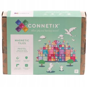 Connetix: Kreativni komplet Pastel 120 magnetnih blokov