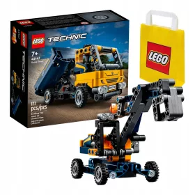   LEGO Technic Gradbeni Kamion 2 v 1 42147 + LEGO 6315786 PAPIRNA VREČKA VP SMALL S 24X18X8