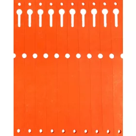  ETIKETE TYVEK 12,7x160mm 2500 kosov ORANŽNE