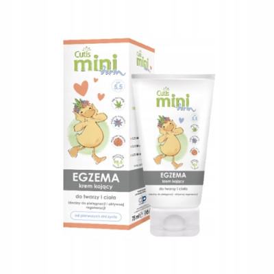 CUTIS MINI DERM EGZEMA Krem pomirjevalni za občutljivo kožo - 75 ml