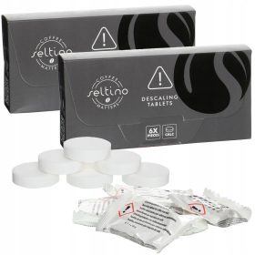   Tablete za odstranjevanje vodnega kamna za kavne aparate Seltino, bele, 6 kosov