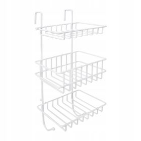  Notranja kopalniška polica AWD 570 x 225 x 135 mm bela