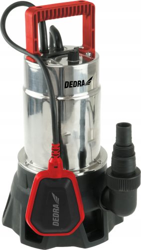 Potopna črpalka DEDRA 1000W za vodo, inox plavac