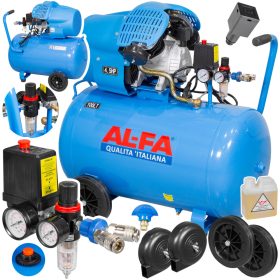 Oljni kompresor Al-Fa ALC100V 100 litrov 8 bar