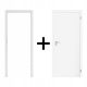 Invado notranja vrata Norma Decor 1 80 cm desna bela