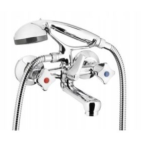   Dvoročna stenska armatura za kad in tuš KFA Standard krom armatura