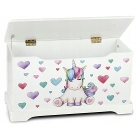 Skrinja za igrače z zakladom - čudoviti samorogi