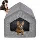 SuperPsičji domek Cat Bed Kennel XL LANEN + FUR